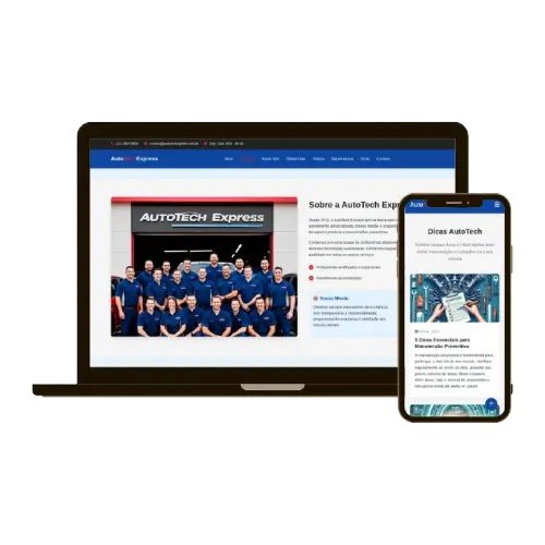 Site para Oficina Mecânica