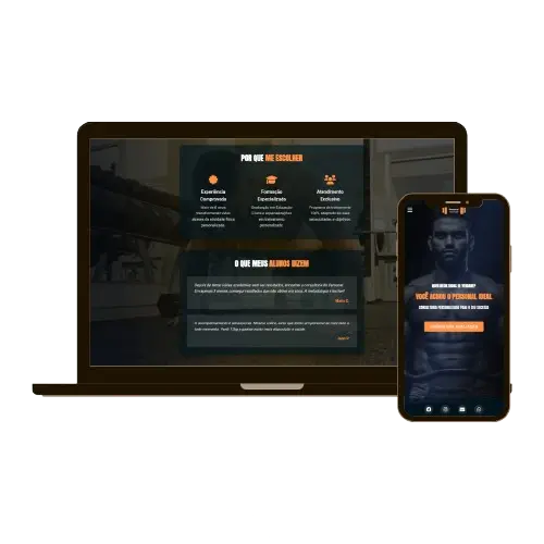 Site para Personal Trainer
